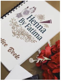 Mehndi Practice Book Henna By Fatima Practice book Learn Mehndi easily ( Practice Book with free mehndi)